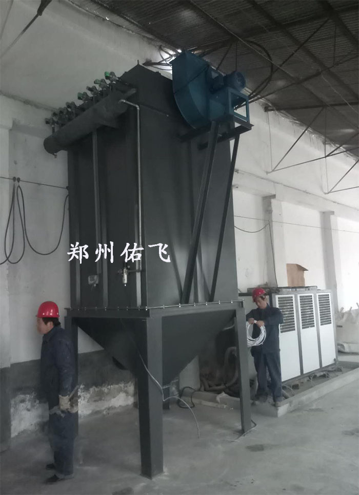 64袋布袋除尘器 郑州佑飞2018年12月供应新密厂家64袋除尘器设备。